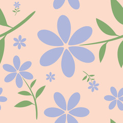 Obraz premium Seamless floral pattern