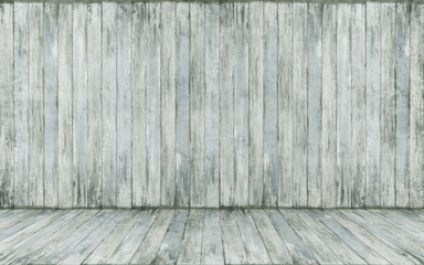 empty wooden room