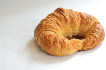 Fresh delicious croissant