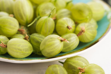 green gooseberries