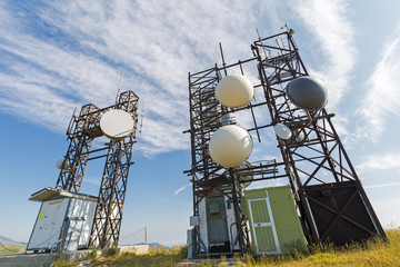 television repeaters in high altitude