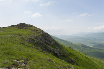 Alpine landscape in Causasus