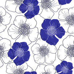 Floral seamless pattern