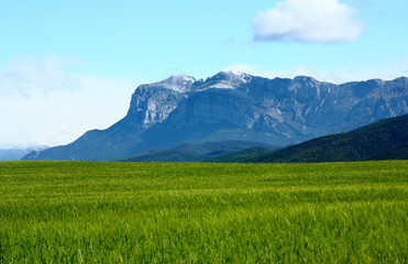 Fototapeta premium Peña Montañesa, Pirineo de Huesca,