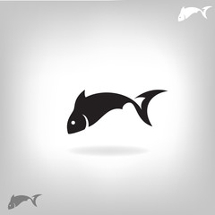 Vector illustration of a fish