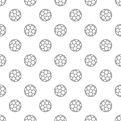 Football or soccer seamless pattern