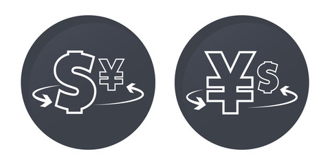 Exchange Dollar Yen icon