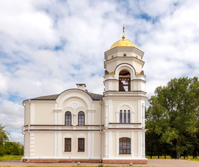 Fototapeta na wymiar Bell Tower in the Brest Fortress. Belarus