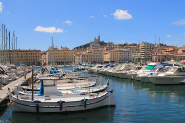 Vieux port de Marseille, France
