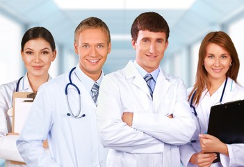 Fototapeta premium Health, group, business.