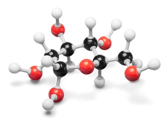 Obraz premium Nanotechnology, Buckminsterfullerene Molecule, Molecule.