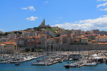 Obraz premium Vieux port de Marseille, France