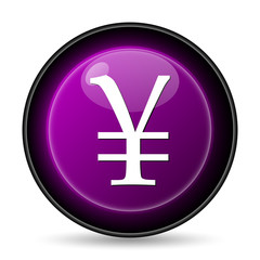 Obraz premium Yen icon