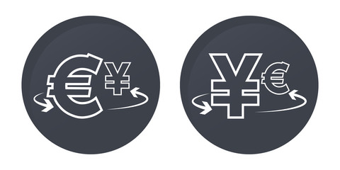 Exchange Yen Euro icon