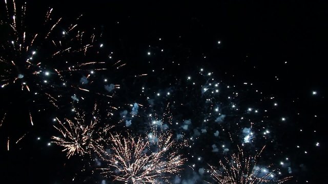 Feu d'artifice et f&ecirc;te