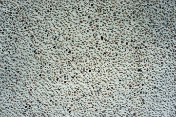small rock on the wall