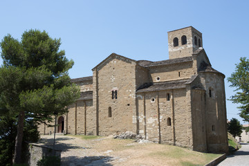 Fototapeta na wymiar Cathedral of St. Leo, Italy
