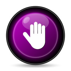 Fototapeta premium Stop icon