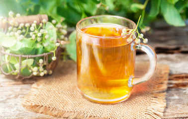 Lime blossom tea