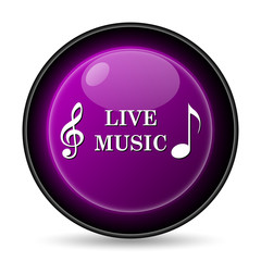 Live music icon