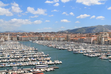 Vieux port de Marseille, France