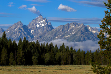 Fototapeta na wymiar Grand Teton National Park in Wyoming