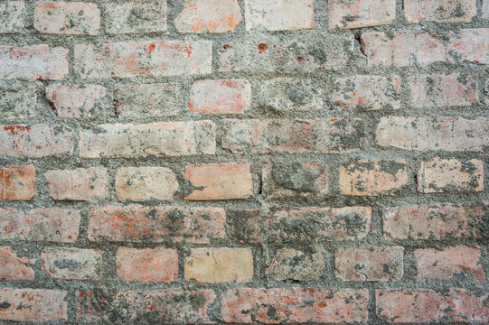 old brick wall background and Texture