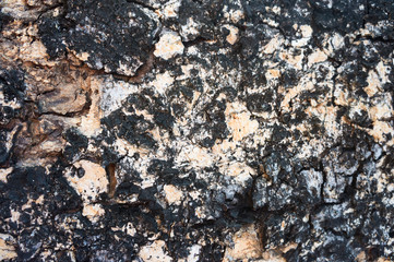 Cracked on the stone