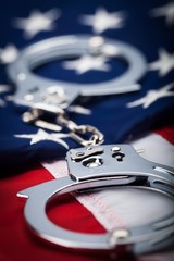 Police, Handcuffs, Crime.