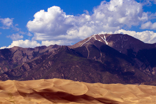 Great Sand Dunes National Park in southern Colorado