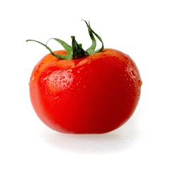 Tomato, Food, Isolated.