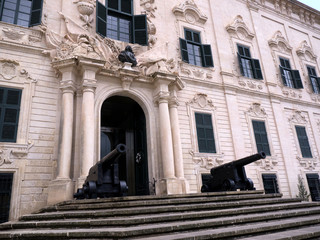 Palace of the Grand Master in Valletta on the island of Malta