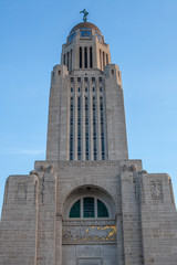 Fototapeta na wymiar Lincoln, NE - State Capitol 