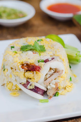 seafood fried rice