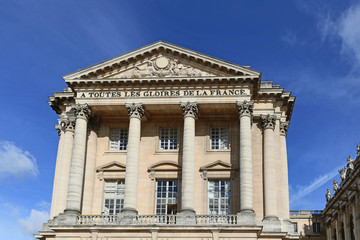 the architecture in palace of versailles,paris