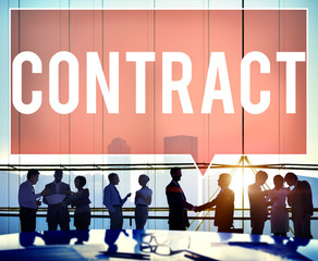 Contract Legal Occupation Partnership Deal Concept