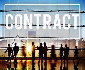 Contract Deal Agreement Negotiation Commitment Concept