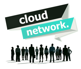 Cloud Network Computing Storage Online Concept