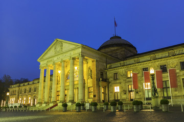 The Kurhaus of Wiesbaden in Germany