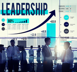 Leadership Learder Lead Management Coach Concept