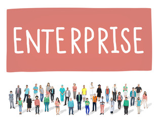 Enterprise Company Corporation Business Project Concept
