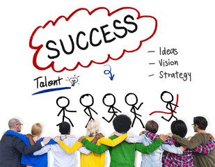 Success Talent Vision Strategy Goals Concept