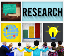Research Study Inspection Investigation Examination Concept