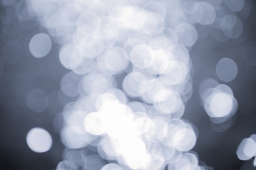 abstract background bokeh sunset in lake.