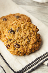 Homemade Oatmeal Raisin Cookies