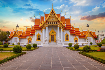 Wat Benchamabophit - the Marble Temple in Bangkok, Thailand