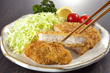 とんかつ　箸上げ
