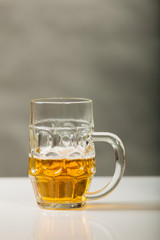 beer mug on table