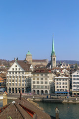 view of Zurich, Switzerland