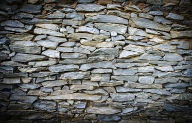 part of a stone wall, for background or texture